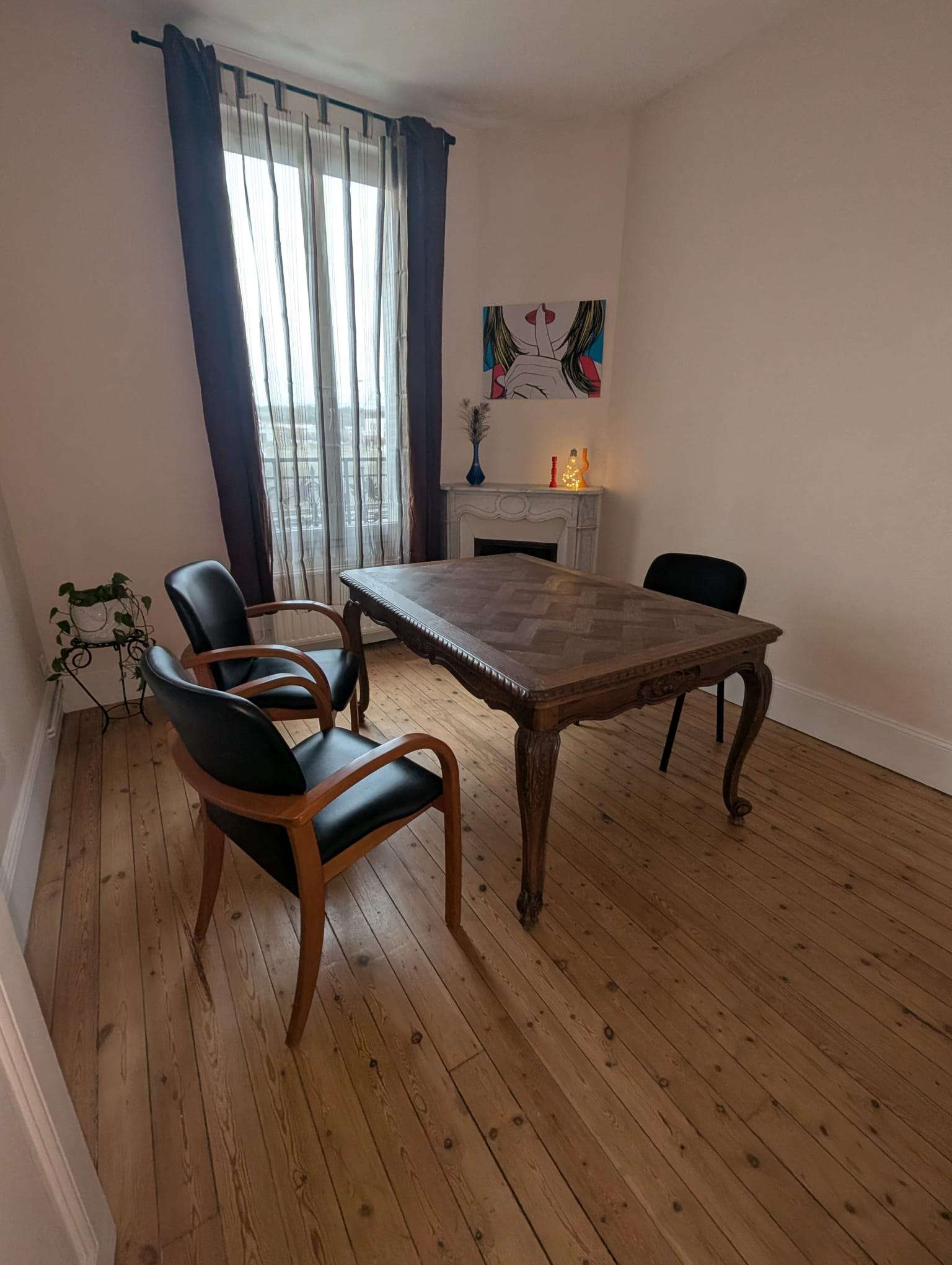 Bureau 1er étage côté jardin