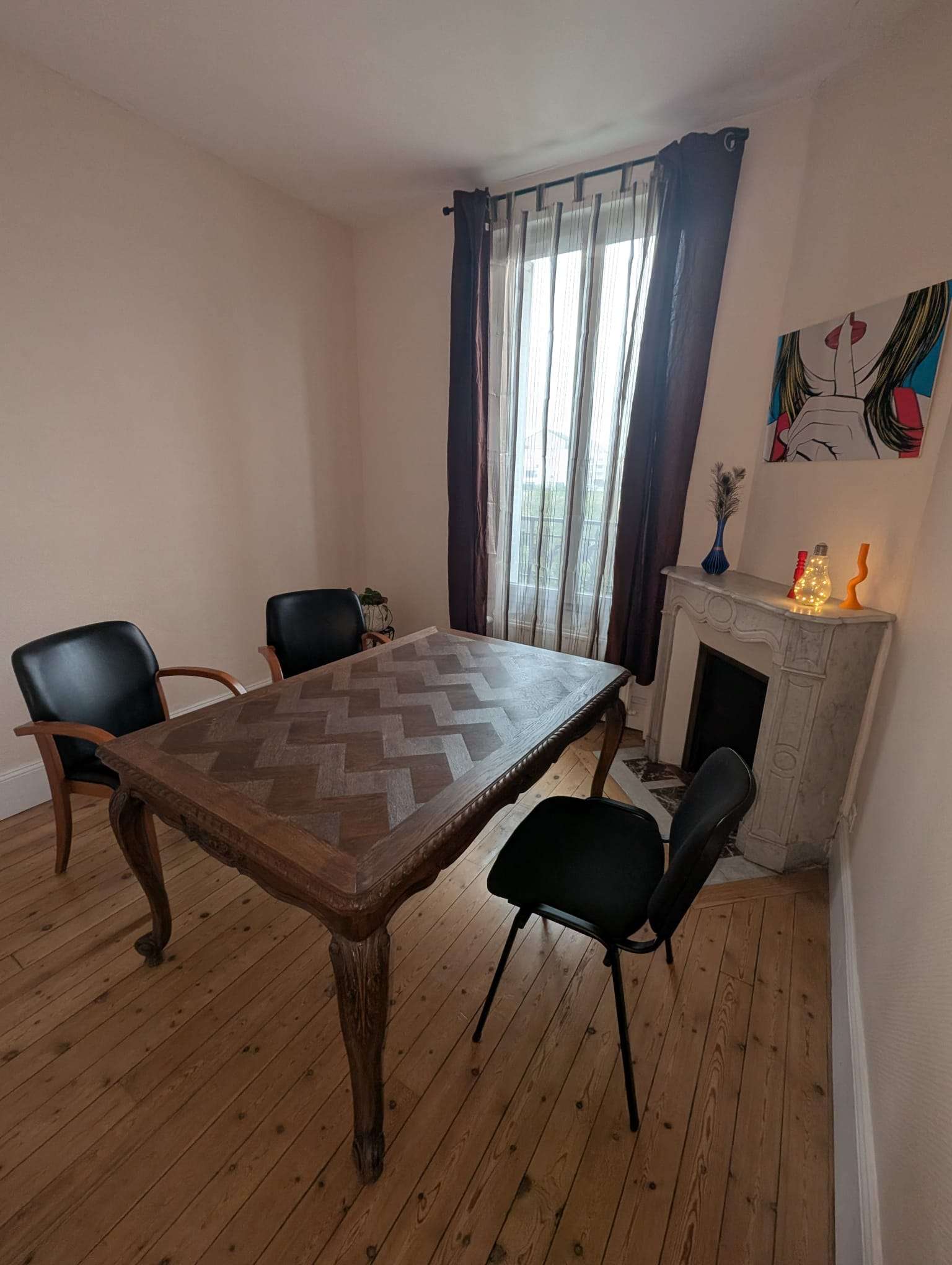 Bureau 1er étage côté jardin