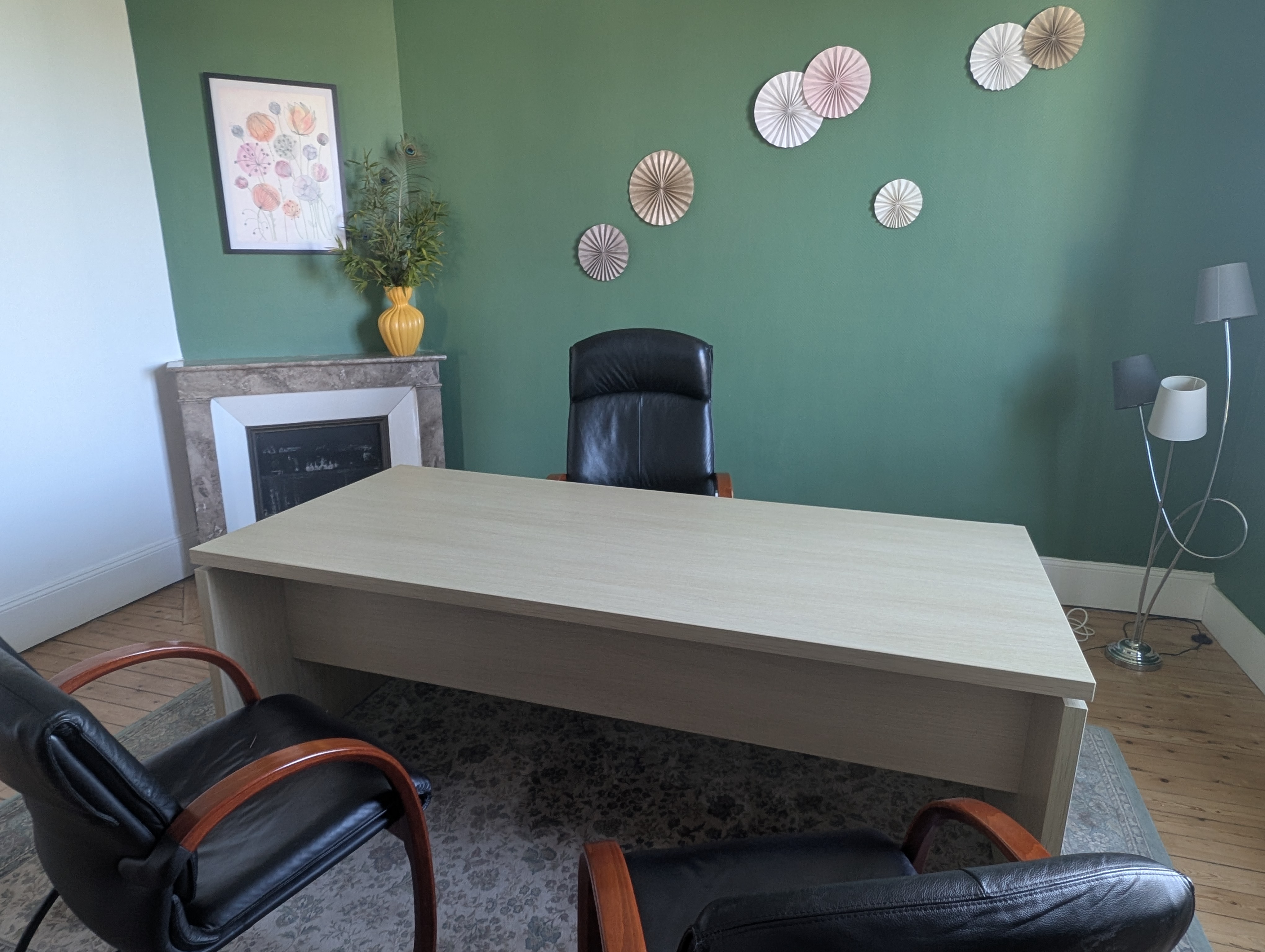 Bureau Vert - 1er étage côté jardin